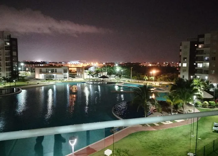 Departamento En Dream Lagoons Cancun with Pool