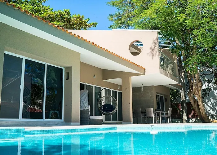 3Br Home, Steps From Spectacular Beach, Private Pool Playa del Carmen with Pool